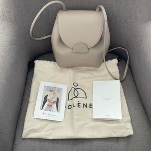 Polene Numero Un Mini Backpack Edition Taupe/Grey